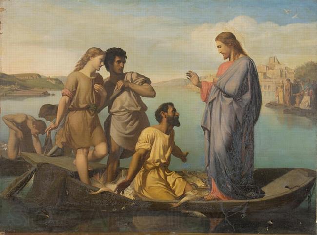 Henri-Pierre Picou Miraculous Draught France oil painting art